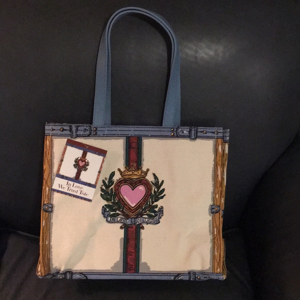 Brighton tote “In Love We Trust”